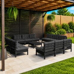 Value and Practicality in a 13 Piece Outdoor Lounge Set