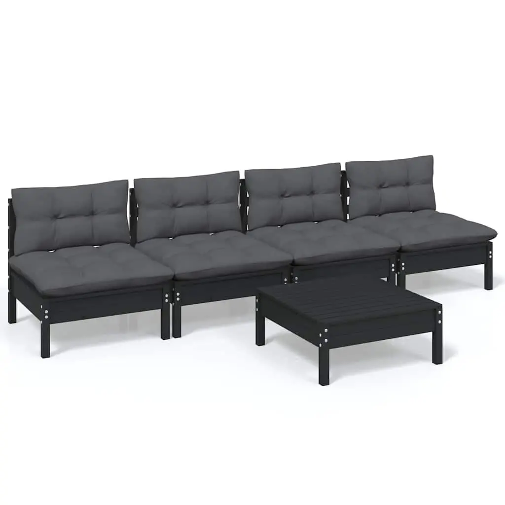 5 Piece Garden Lounge Set with Comfort in Mind