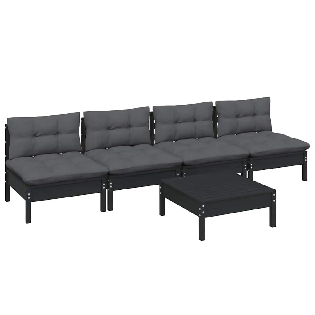 5 Piece Garden Lounge Set with Comfort in Mind