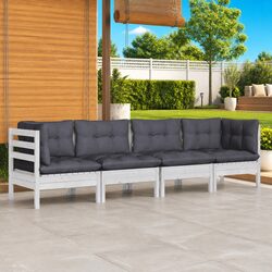 Practical 4-Piece Garden Lounge Set - Value and Comfort