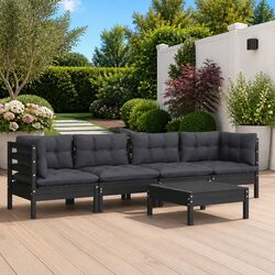 Reliable and Comfortable 5-Piece Outdoor Lounge Set