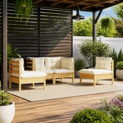Practical Garden Lounge Set with Comfort and Style