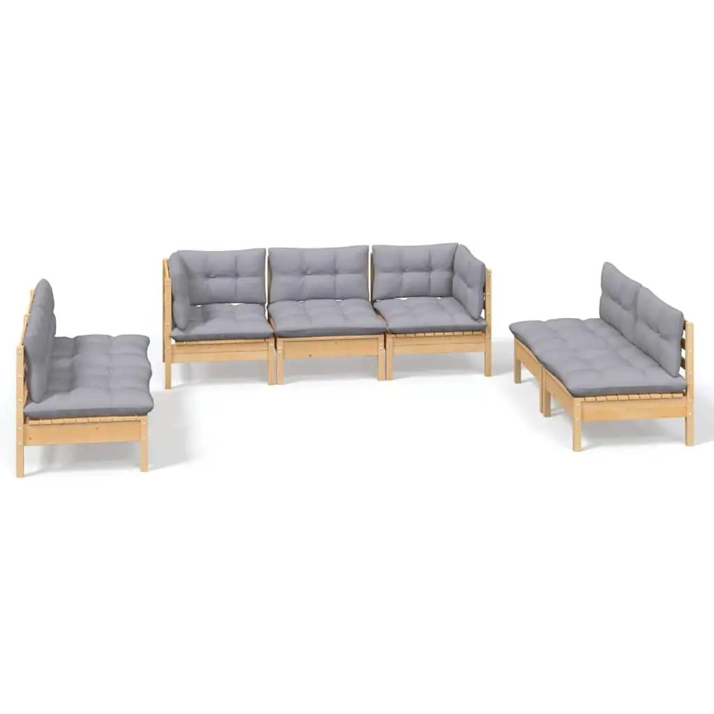 7-Piece Garden Lounge Set for Comfort