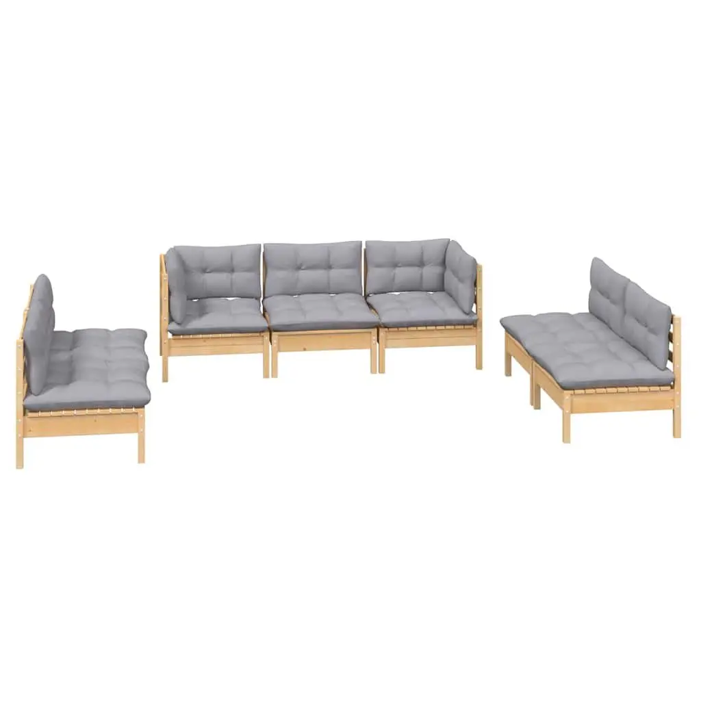 7-Piece Garden Lounge Set for Comfort