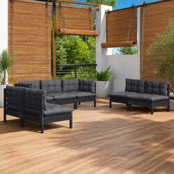 Comfortable 7 Piece Garden Lounge Set for Quality Outdoor Time