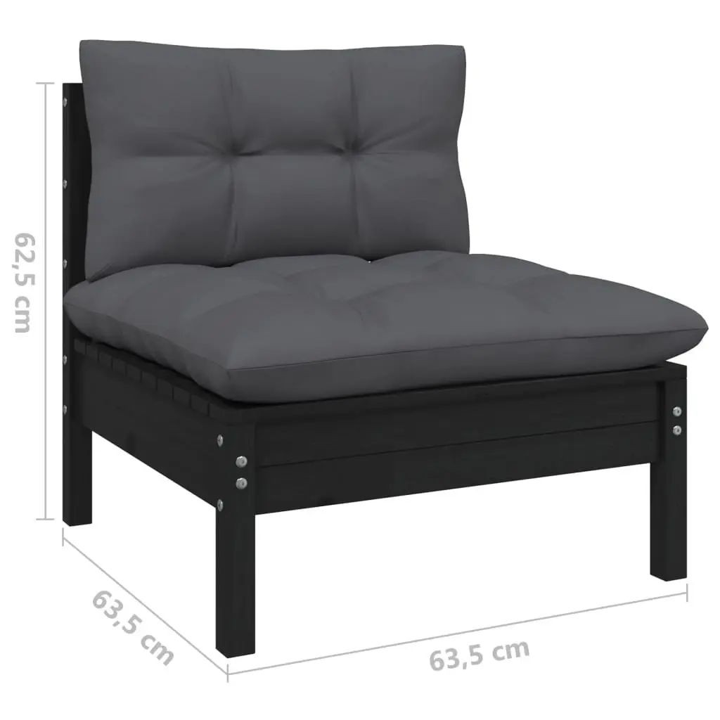8 Piece Garden Lounge Set with Cushions