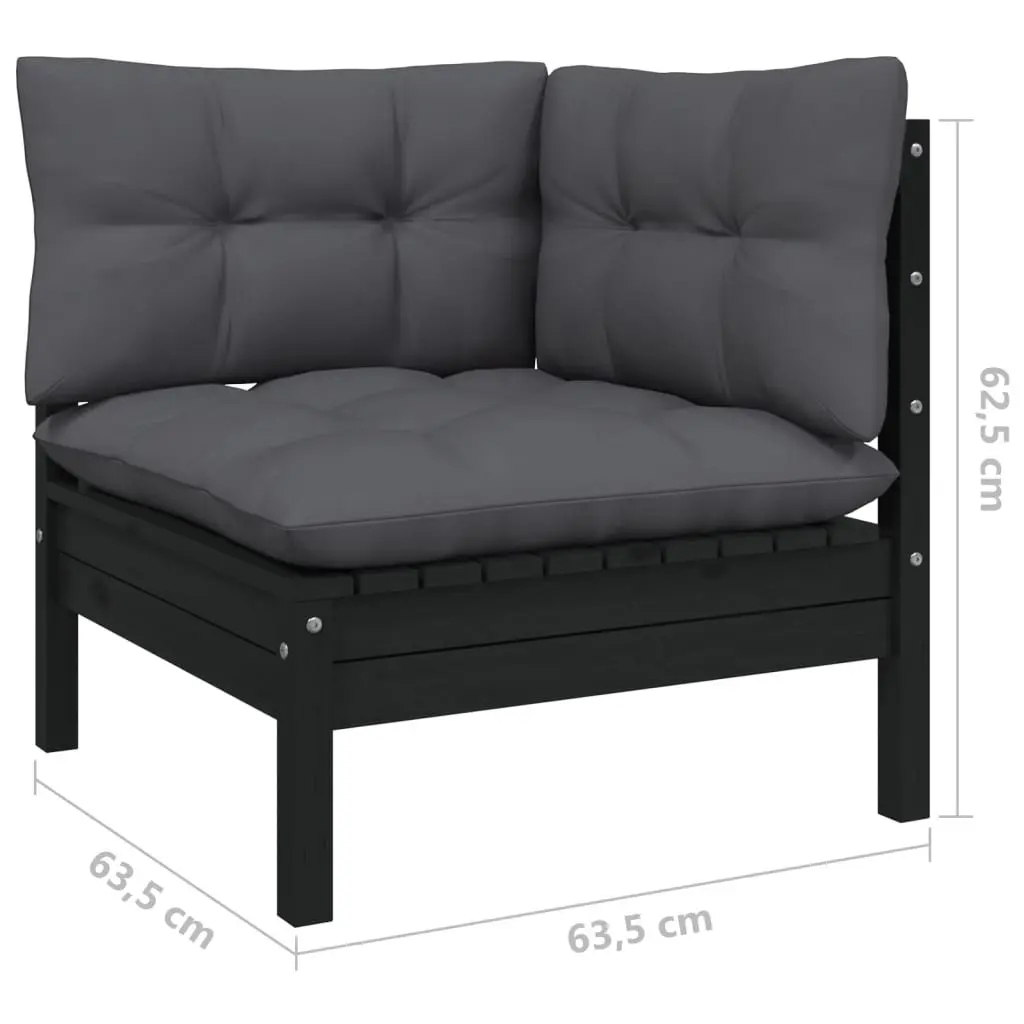 8 Piece Garden Lounge Set with Cushions