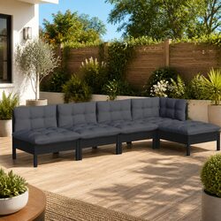 Reliable 5-Piece Lounge Set with Comfort and Value