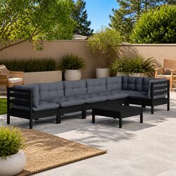 Value and Comfort in a 7-Piece Garden Lounge Set