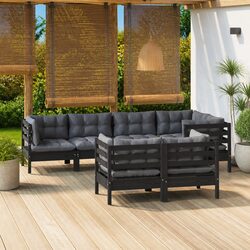 Comfortable and Durable 7-Piece Garden Lounge Set
