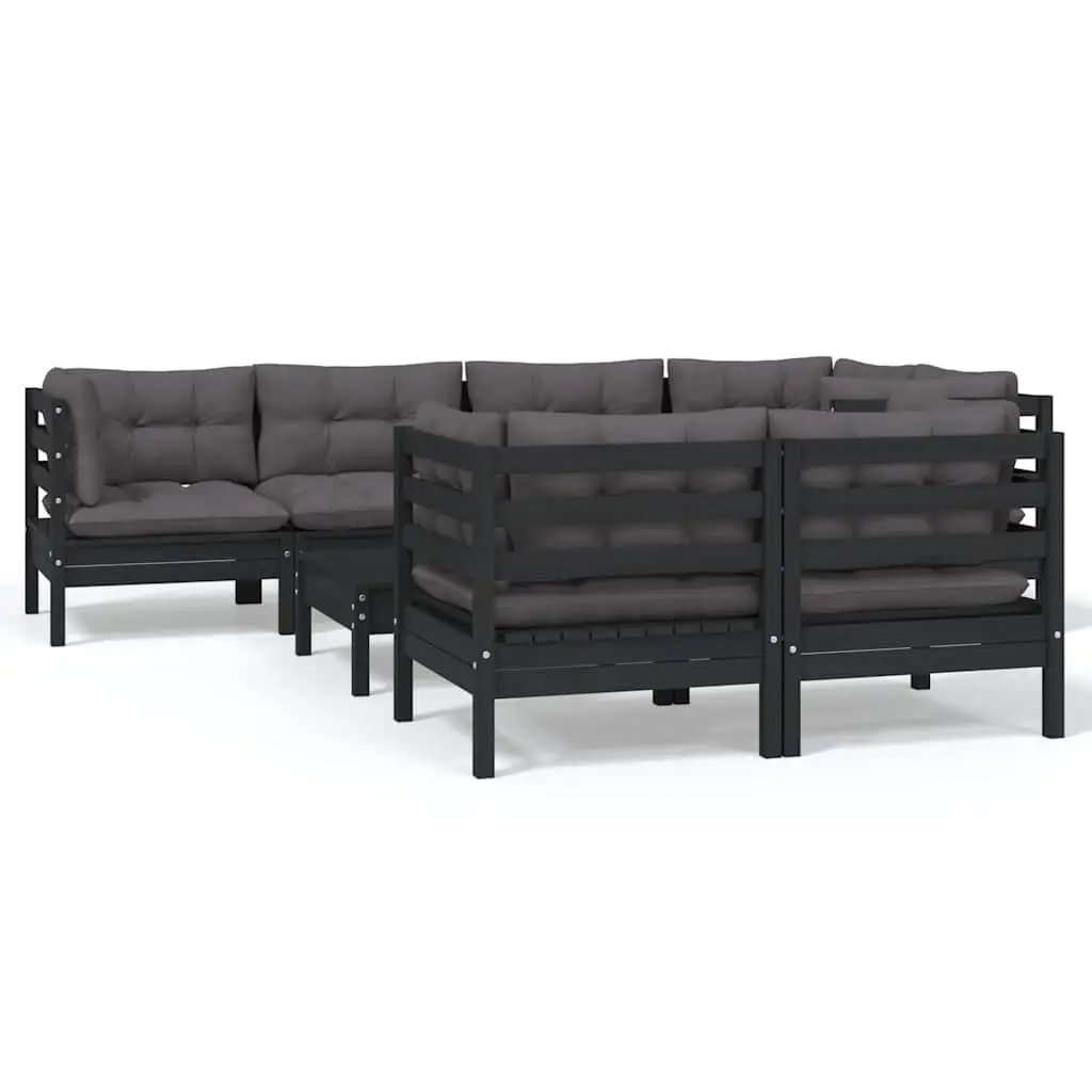 8 Piece Garden Lounge Set for Comfort