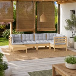 Value-Driven Garden Lounge Set with Lasting Comfort