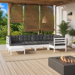 6-Piece Outdoor Lounge Set: Comfort Meets Practicality