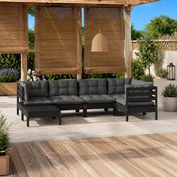 Comfort Meets Value: 6-Piece Garden Lounge Set