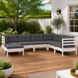 Comfortable and Durable 7 Piece Garden Lounge Set