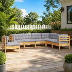 Quality and Value in a 7 Piece Garden Lounge Set