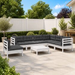 Reliable and Versatile 8-Piece Outdoor Lounge Set