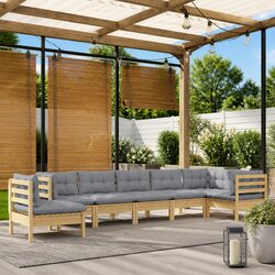 Reliable 8 Piece Garden Lounge Set with Comfort