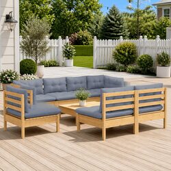 Comfort and Quality: 10-Piece Lounge Set for Outdoors