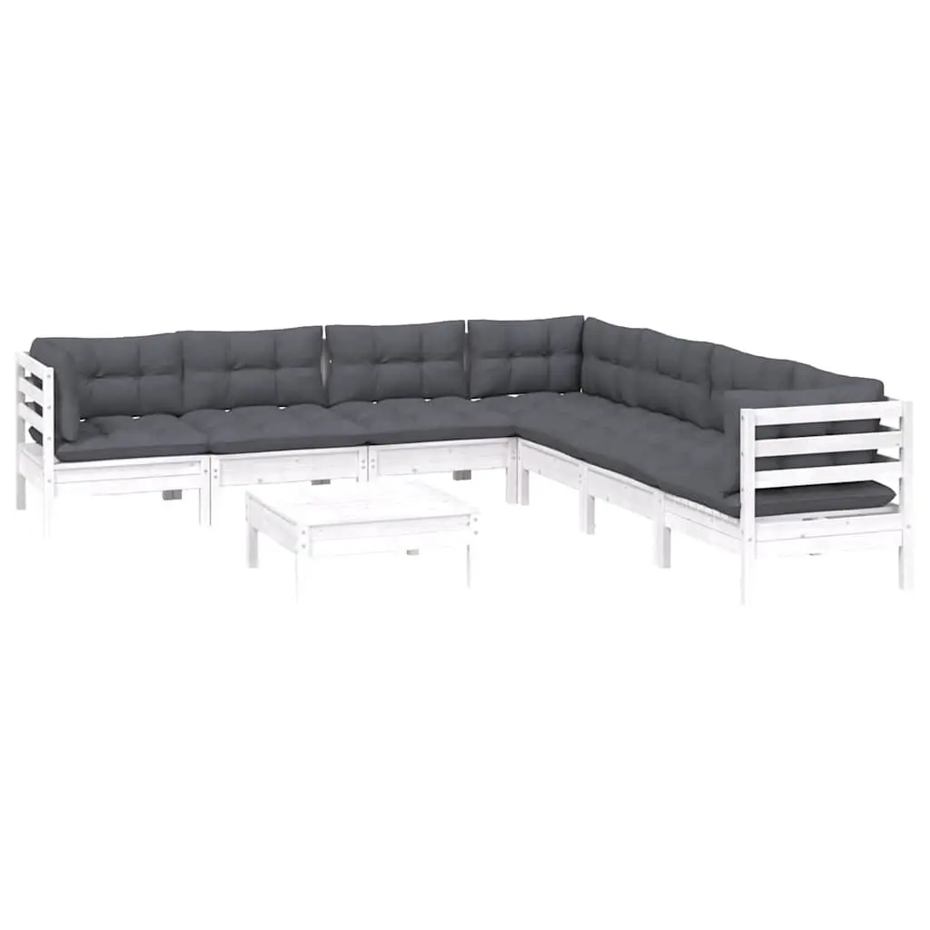 8 Piece Lounge Set for Outdoor Enjoyment