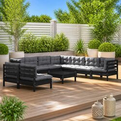 Comfortable and Value-Packed 10 Piece Lounge Set