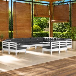 Value and Practicality in a 12 Piece Garden Lounge Set