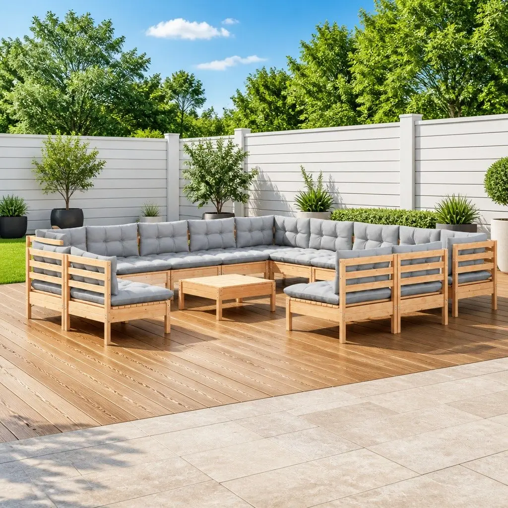 Garden Lounge Set for Relaxation and Gatherings