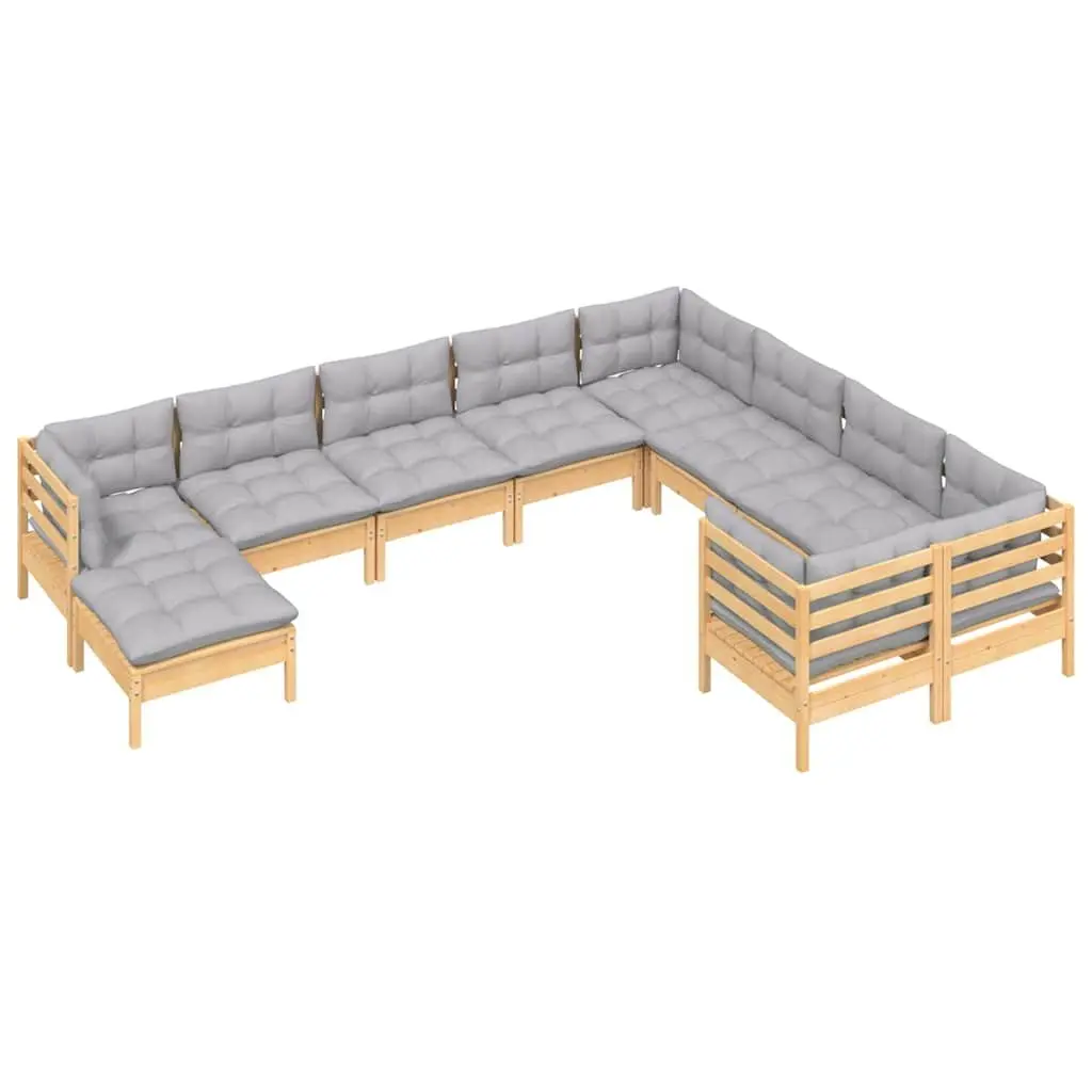10 Piece Lounge Set for Outdoors