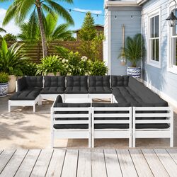 Comfortable 13 Piece Lounge Set for Your Outdoor Needs
