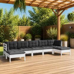 Comfortable 7 Piece Outdoor Lounge Set with Quality Build
