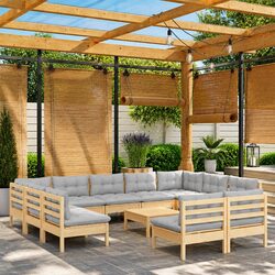Value-Driven 12 Piece Garden Lounge Set with Comfort