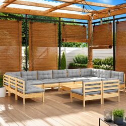 Comfortable and Affordable 13 Piece Garden Lounge Set