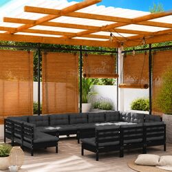 Comfortable 14-Piece Garden Lounge Set for Outdoor Enjoyment