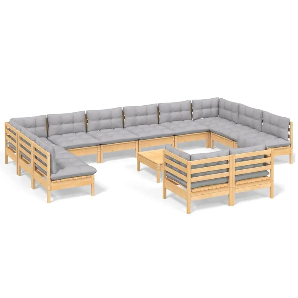 13 Piece Garden Lounge Set with Comfort and Style