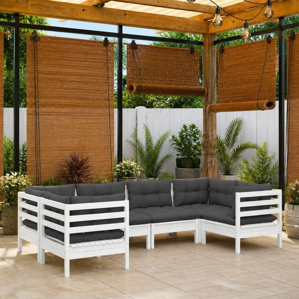 6-Piece Lounge Set for Outdoor Relaxation