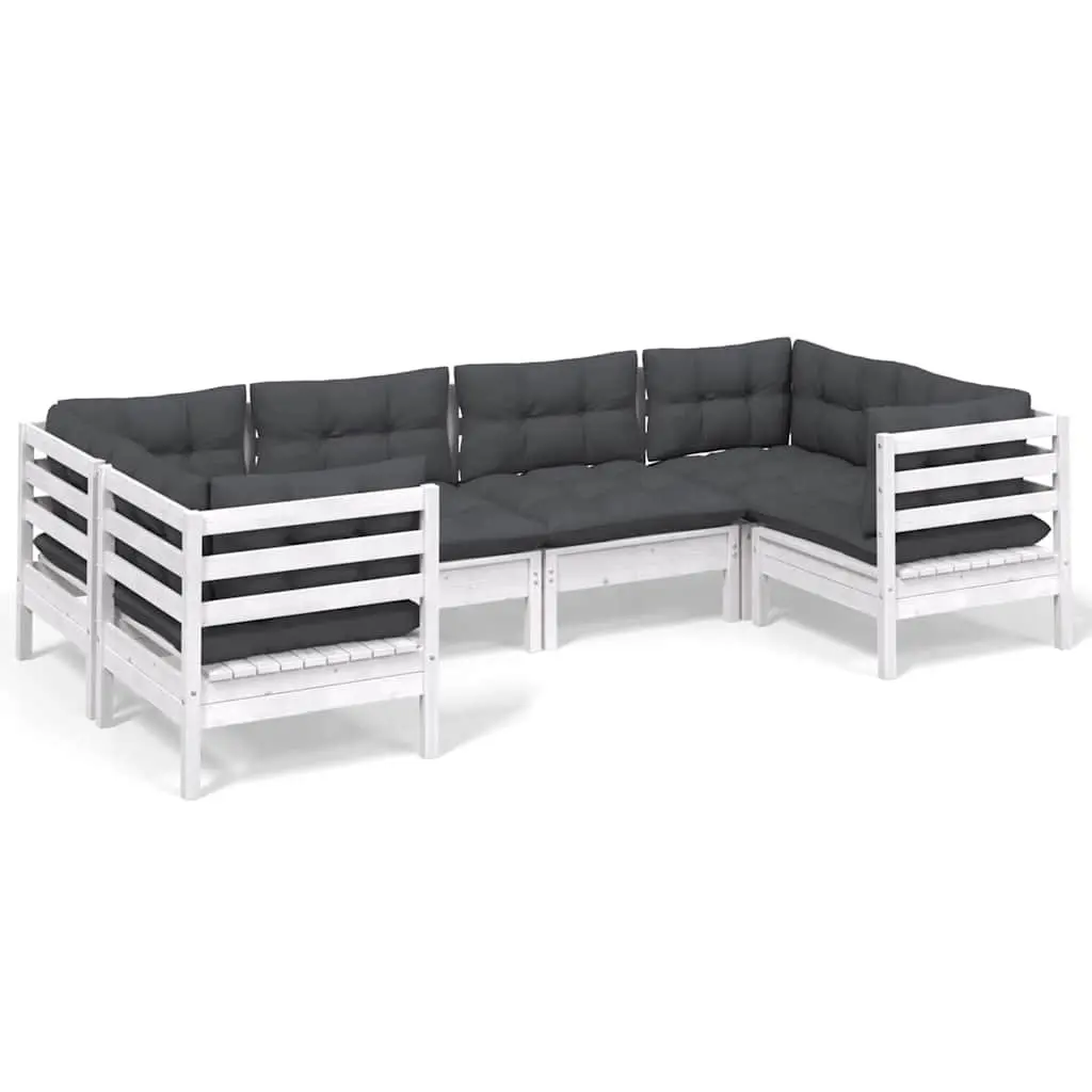 6-Piece Lounge Set for Outdoor Relaxation
