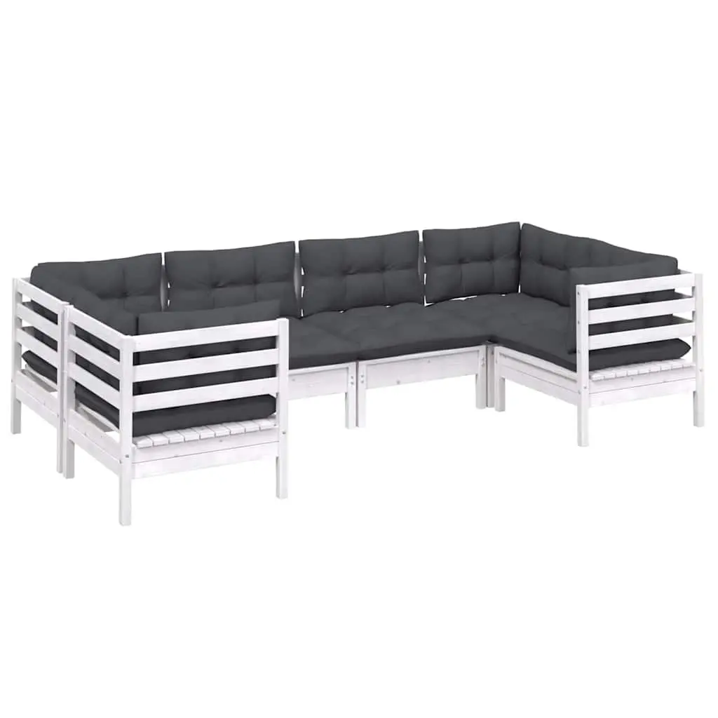 6-Piece Lounge Set for Outdoor Relaxation