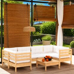 Quality 7-Piece Garden Lounge Set with Comfort and Style
