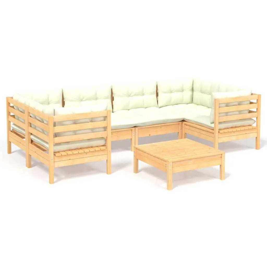 7-Piece Garden Lounge Set with Comfort and Style