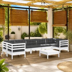 Reliable 8-Piece Lounge Set with Comfort and Style