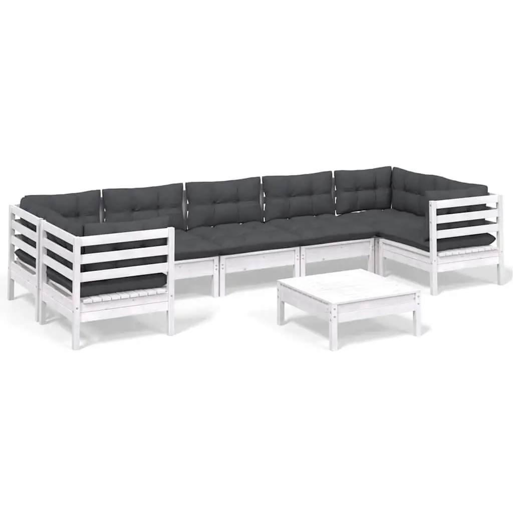 8-Piece Lounge Set with Comfort and Style
