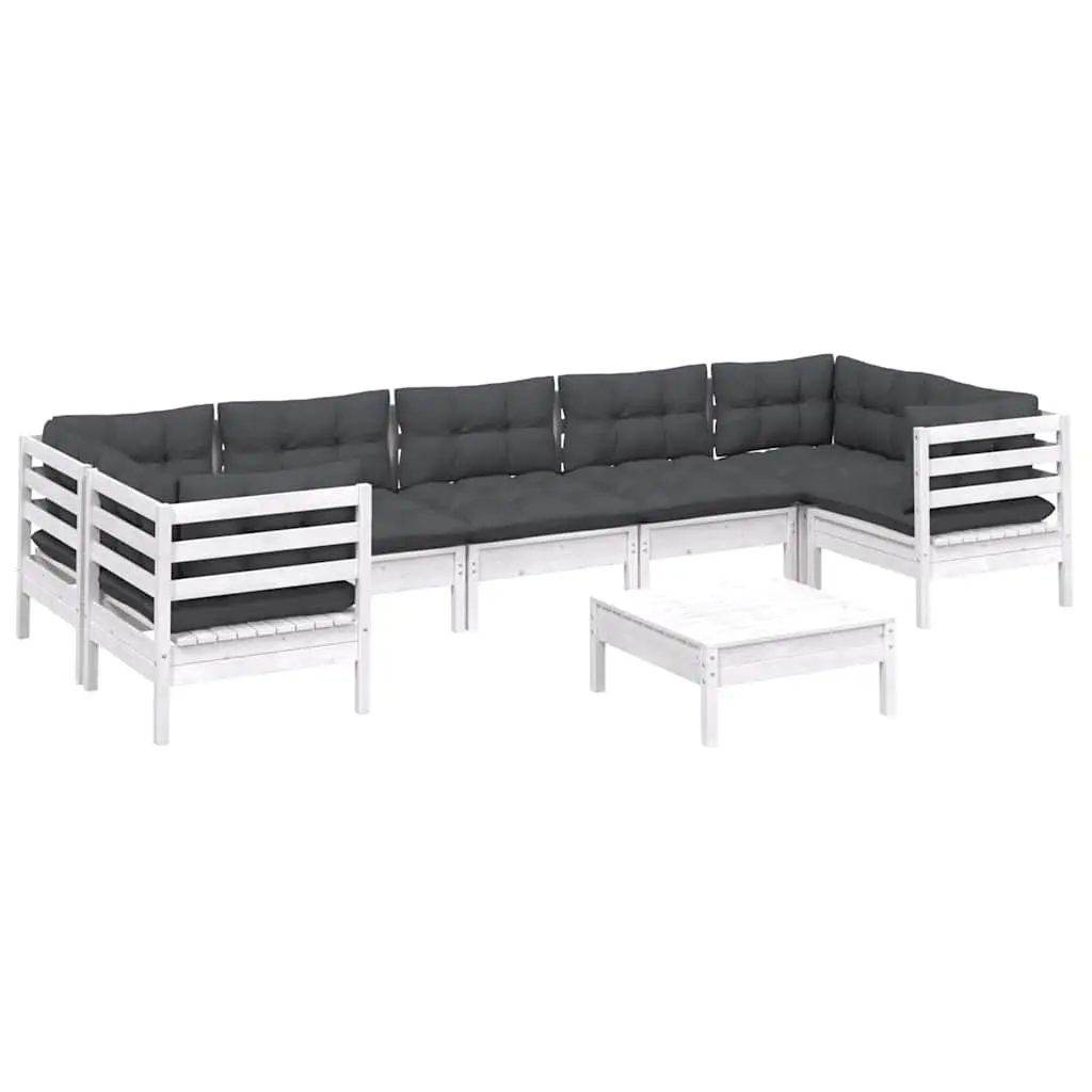 8-Piece Lounge Set with Comfort and Style