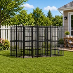 Warm and Practical Outdoor Dog Kennel