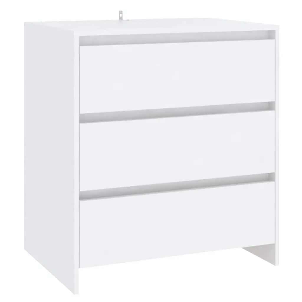 3 Piece Sideboard Storage Cabinet White Decorative Display Unit