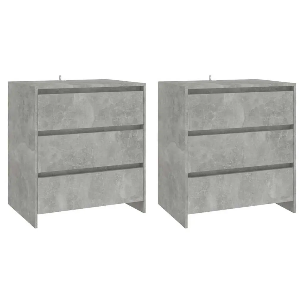3 Piece Sideboard Grey Storage Cabinet Buffet Dresser Living Room Furniture