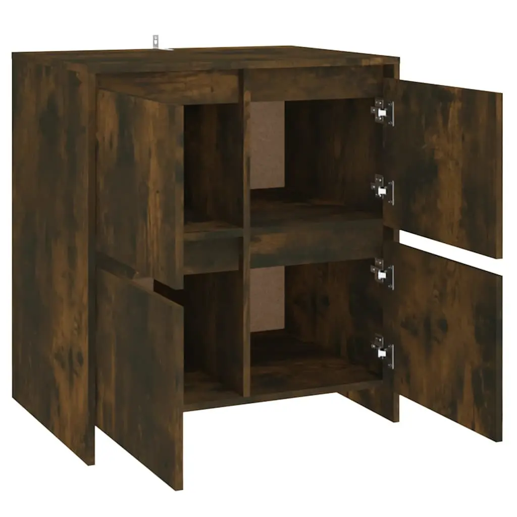 2-Piece Brown Storage Sideboards