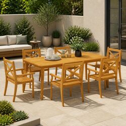 Comfortable 6-Piece Outdoor Dining Chairs for Your Garden