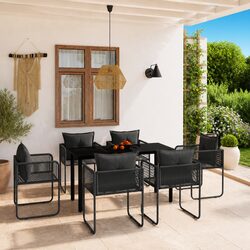 Comfortable and Reliable 7 Piece Garden Dining Set