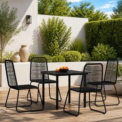 Reliable 5-Piece Outdoor Dining Set for Your Garden