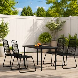 Comfortable 5 Piece Outdoor Dining Set for Your Patio